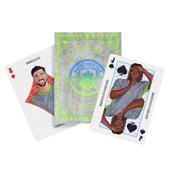 Manchester City FC Playing Cards - Third Edition by Dyenamik
