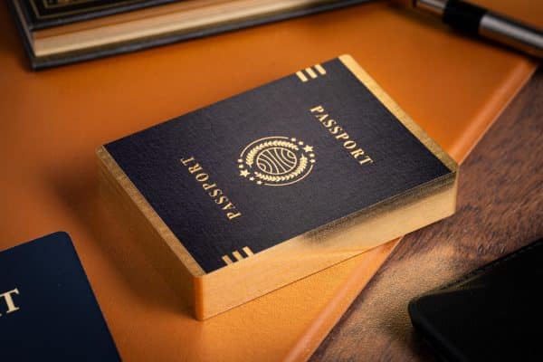 Passport Luxe (Gilded) Playing Cards and Puzzle by Sinecure - Image 7