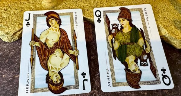 Mount Olympus Playing Cards- Gilded Edition by Randy Butterfield - Image 6