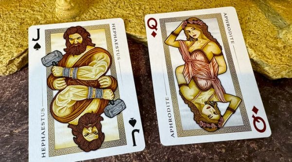Mount Olympus Playing Cards- Gilded Edition by Randy Butterfield - Image 3