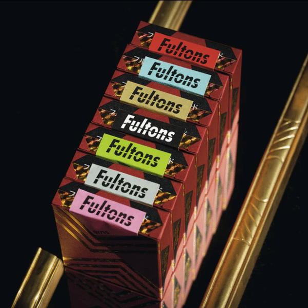 Vaporwave Idol 2 Limited Gilded- Red Playing Cards by Fulton - Image 18