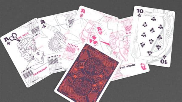 Frankenstein Series Future Edition (Gilded) Playing Cards - Image 5