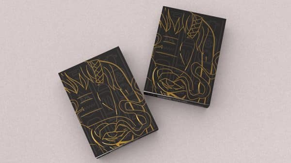 Frankenstein Series Egypt Edition (Gilded) Playing Cards