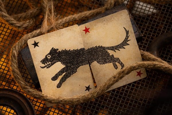 Cryptids Playing Cards - Black Shuck (Gilded Edition) by A Haines - Image 3