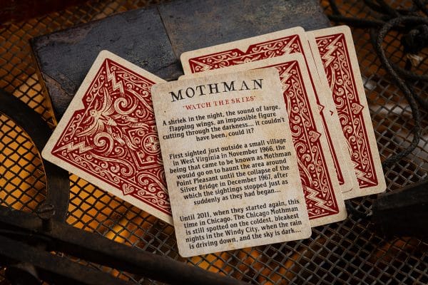Cryptids Playing Cards - Mothman (Standard Edition) by A Haines - Image 9
