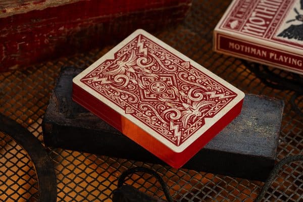 Cryptids Playing Cards - Mothman (Gilded Edition) by A Haines