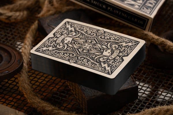 Cryptids Playing Cards - Black Shuck (Gilded Edition) by A Haines
