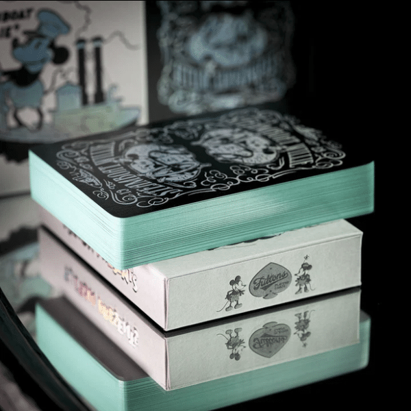 Steamboat Willie Limited Gilded- Mint Playing Cards by Fulton