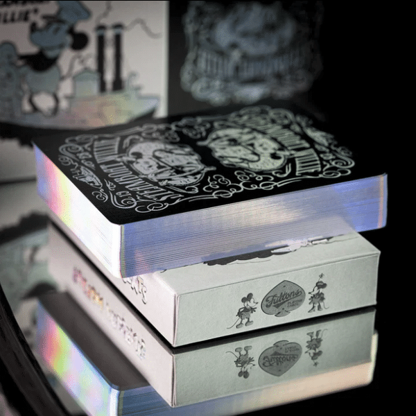 Steamboat Willie Limited Gilded- Holographic Playing Cards by Fulton