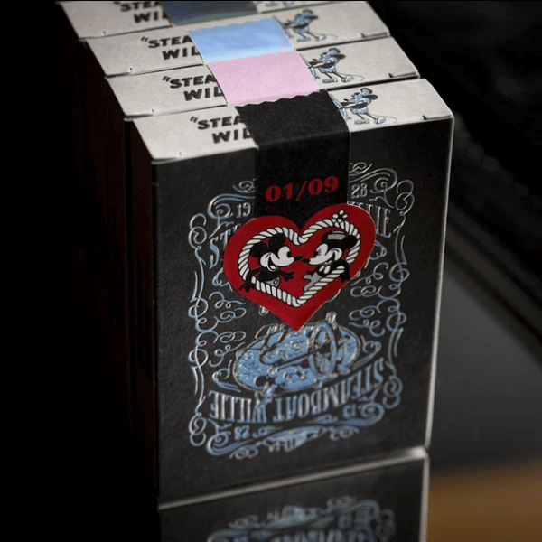 Steamboat Willie Limited Gilded- Gold Playing Cards by Fulton - Image 12