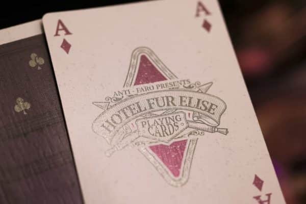 Hotel Fur Elise Playing Cards - Mano Sinistra Special Edition by Room One - Image 3