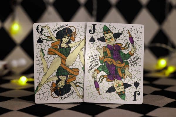Night at Circus Playing Cards- The Clown Show (Special Edition) by Room One - Image 3