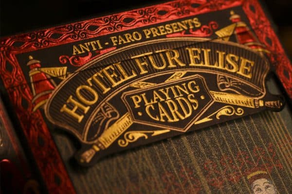 Hotel Fur Elise Playing Cards - Mano Destra Standard Edition by Room One - Image 12