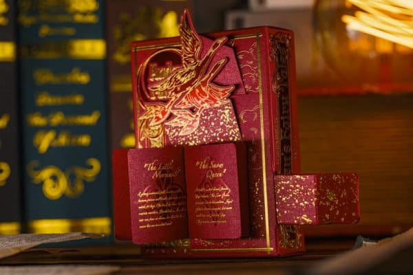 Andersen's Fairy Tales Playing Cards - Garnet Standard Edition by Room One