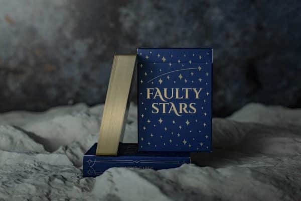 Faulty Stars Gilded Playing Cards by Emilysleights52