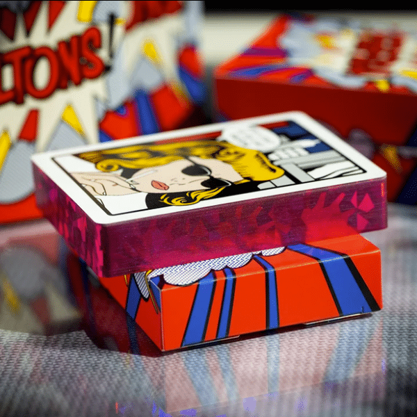 Fulton's Perfidia Limited Gilded- Pink Playing Cards by Fulton