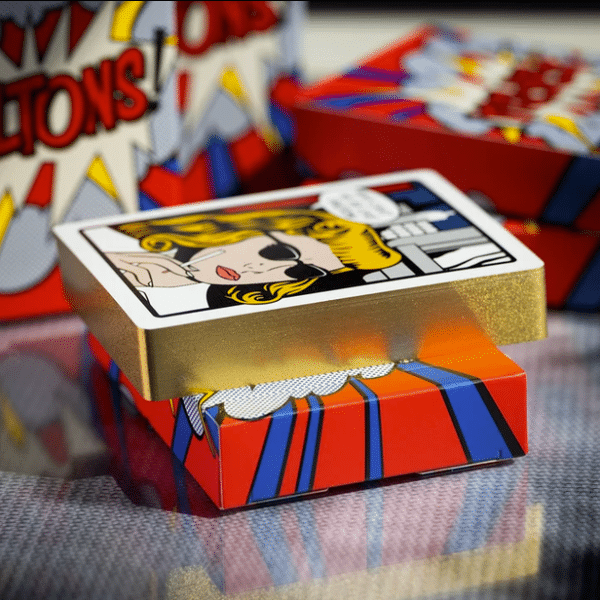 Fulton's Perfidia Limited Gilded- Gold Playing Cards by Fulton