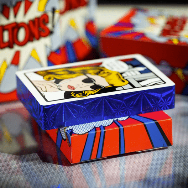 Fulton's Perfidia Limited Gilded- Blue Playing Cards by Fulton
