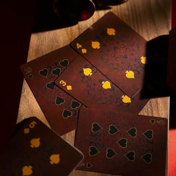 Epiphyllum V2 Red Playing Cards by AboutCardistry - Image 15