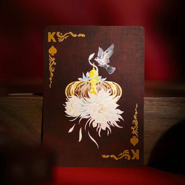 Epiphyllum V2 Red Playing Cards by AboutCardistry - Image 12