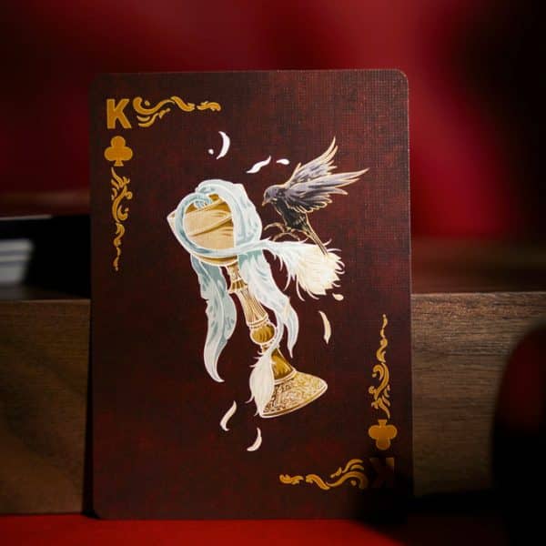 Epiphyllum V2 Red Playing Cards by AboutCardistry - Image 8