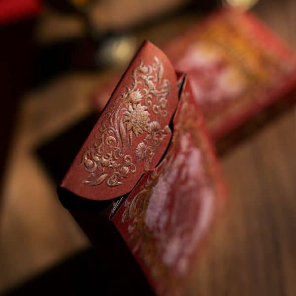Epiphyllum V2 Red Playing Cards by AboutCardistry - Image 4