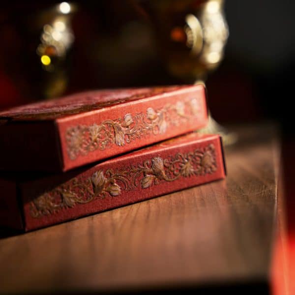 Epiphyllum V2 Red Playing Cards by AboutCardistry - Image 3