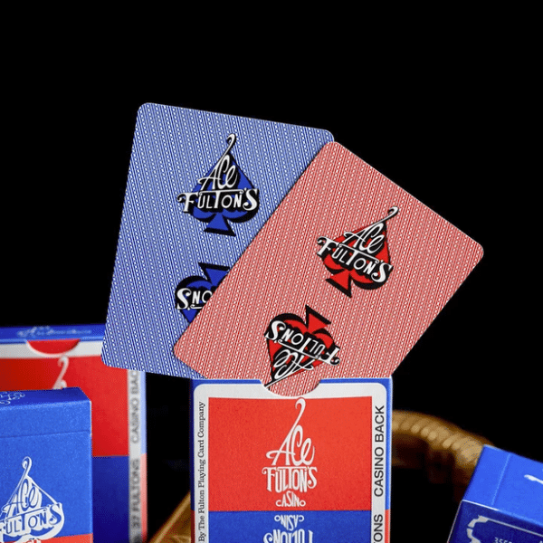 Ace Fulton's Casino Sample Limited Gilded Edition- Blue Playing Cards by Fulton - Image 11