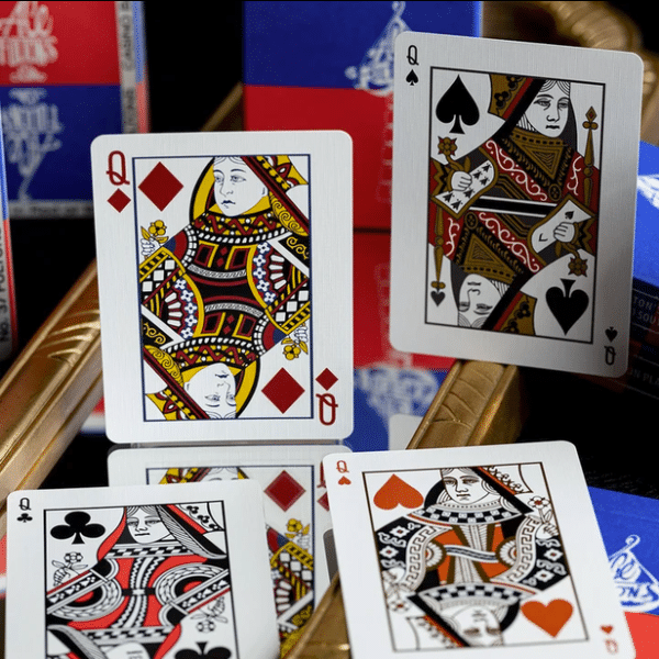 Ace Fulton's Casino Sample Limited Gilded Edition- Blue Playing Cards by Fulton - Image 9