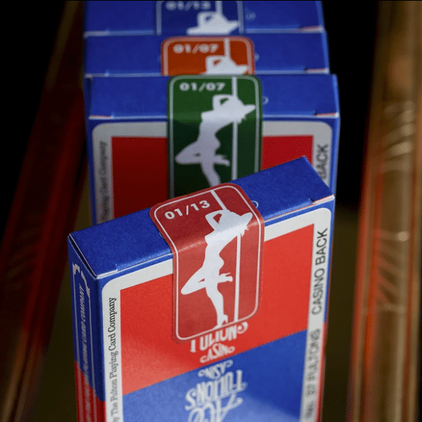 Ace Fulton's Casino Sample Limited Gilded Edition- Blue Playing Cards by Fulton - Image 13