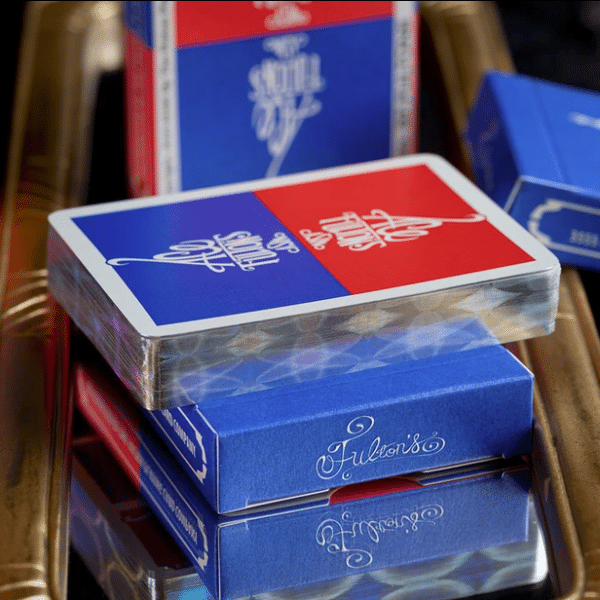 Ace Fulton's Casino Sample Limited Gilded Edition-Silver Playing Cards by Fulton