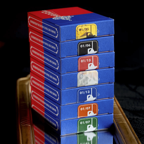 Ace Fulton's Casino Sample Limited Gilded Edition- Blue Playing Cards by Fulton - Image 12