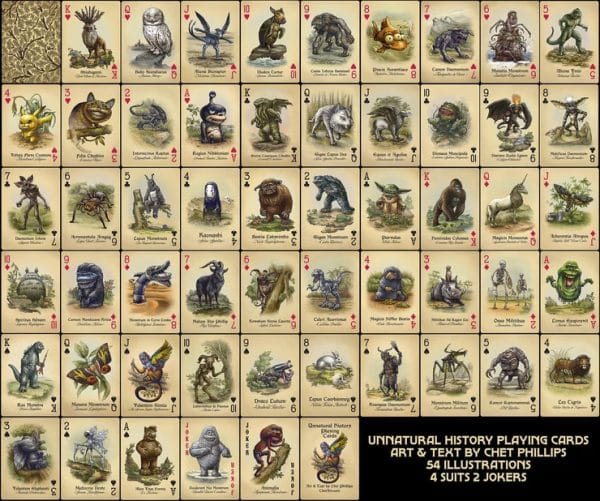 An Unnatural History- Playing Cards by ChetArt - Image 3