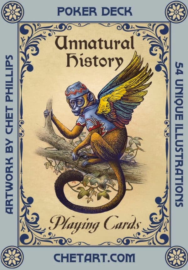 An Unnatural History- Playing Cards by ChetArt