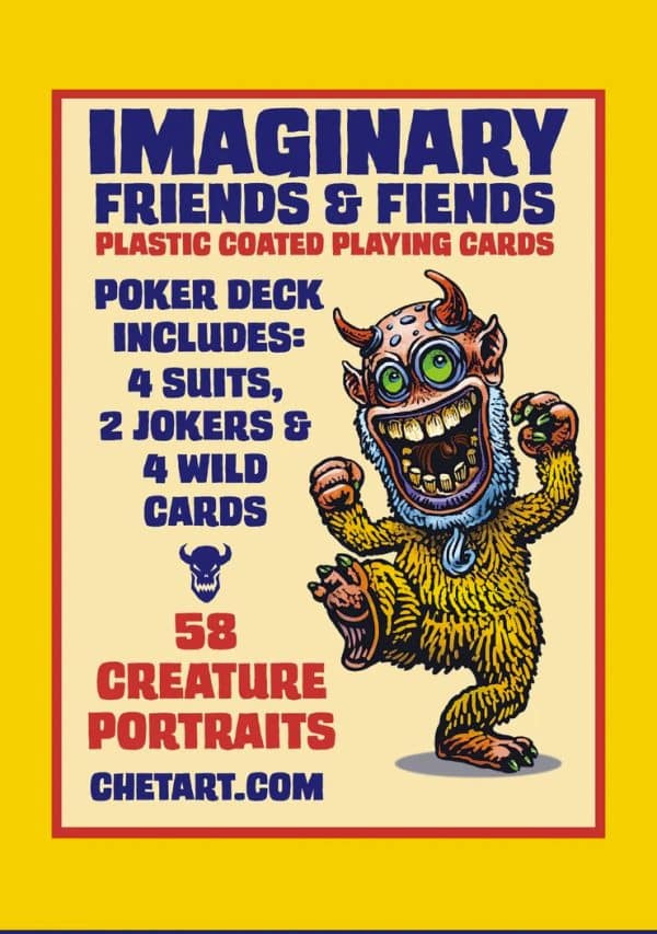 Imaginary Friends and Fiends Playing Card Deck by ChetArt - Image 3