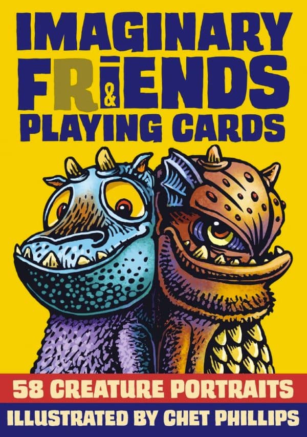 Imaginary Friends and Fiends Playing Card Deck by ChetArt