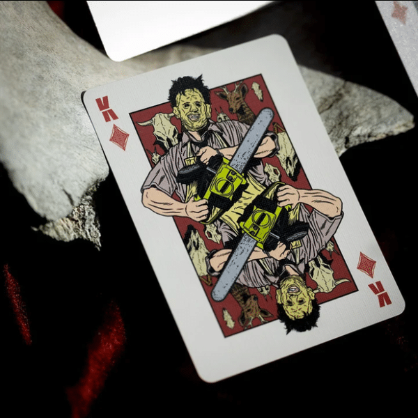 The Texas Chainsaw Massacre Limited Edition Gilded-Green Playing Cards by Fulton - Image 19