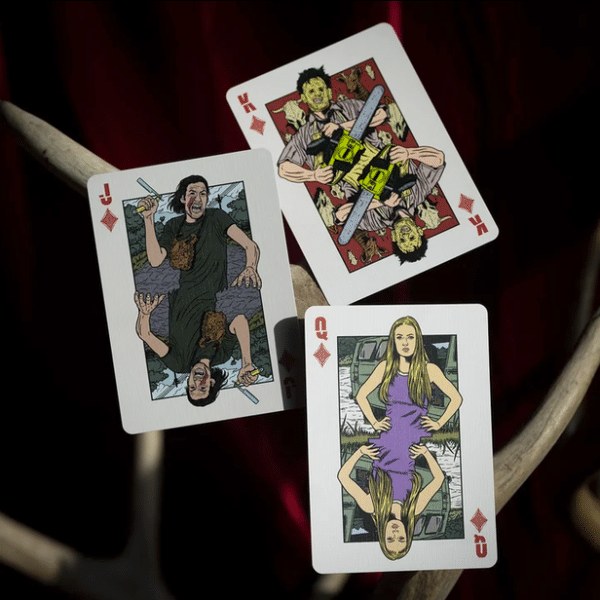 The Texas Chainsaw Massacre Limited Edition Gilded-Green Playing Cards by Fulton - Image 16