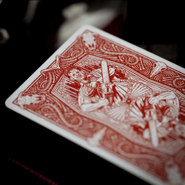The Texas Chainsaw Massacre Limited Edition Gilded-Green Playing Cards by Fulton - Image 5