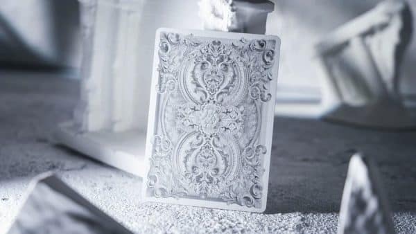Alabaster Platinum Michelangelo Playing Cards by TCC Fashion - Image 6