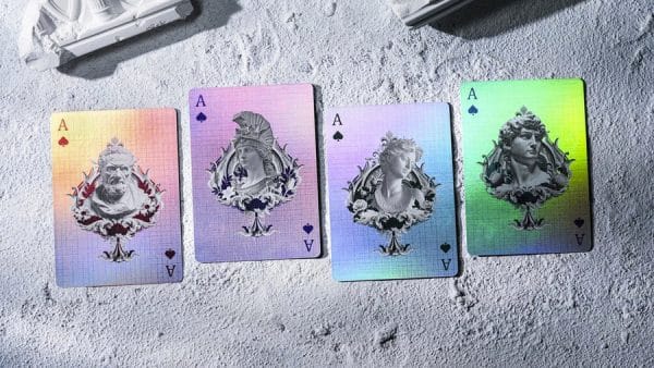 Alabaster HOLO- Michelangelo Playing Cards by TCC Fashion - Image 11