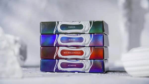 Alabaster HOLO- Michelangelo Playing Cards by TCC Fashion - Image 4