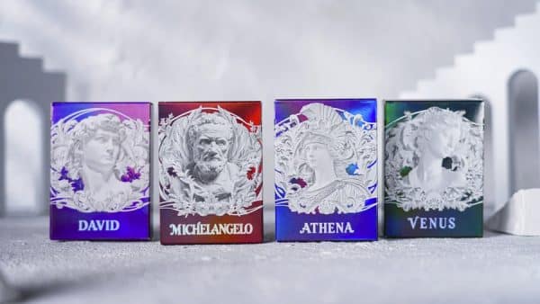 Alabaster HOLO- Michelangelo Playing Cards by TCC Fashion - Image 2