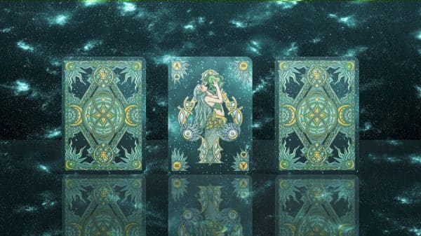 Zodiac Aquarius Luminous Edition Playing Cards by TCC - Image 7
