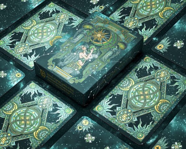 Zodiac Aquarius Luminous Edition Playing Cards by TCC - Image 5