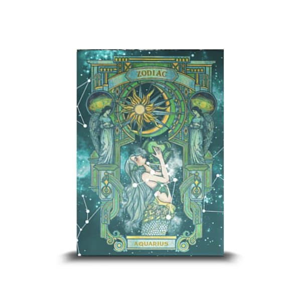 Zodiac Aquarius Luminous Edition Playing Cards by TCC