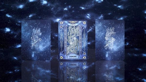 Zodiac Pisces Luminous Edition Playing Cards by TCC - Image 4