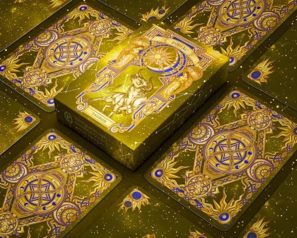 Zodiac Taurus Luminous Edition Playing Cards by TCC - Image 4