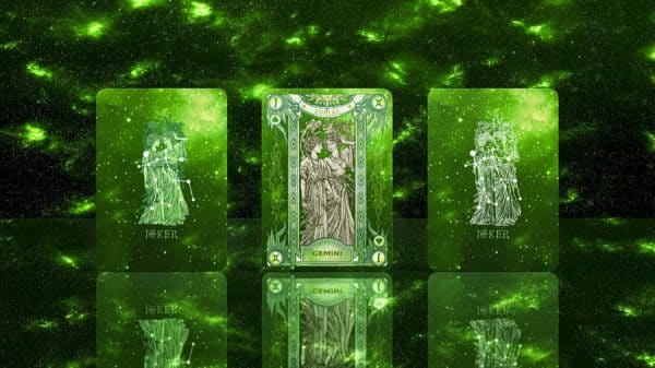 Zodiac Gemini Luminous Edition Playing Cards by TCC - Image 4