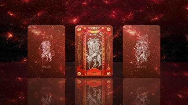 Zodiac Leo Luminous Edition Playing Cards by TCC - Image 4